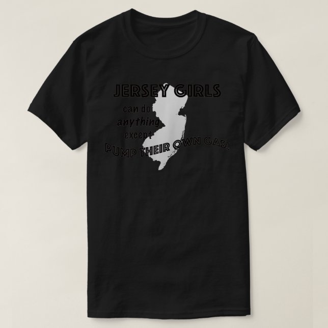 Camiseta Mulheres Jersey Garotas Não Bombem Seu Próprio Gás (Frente do Design)