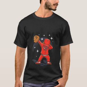Camiseta Mulheres Jogadora de Beisebol Apanhadora Arremessa