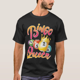 Camiseta Mulheres Jogadoras Rainhas do Bingo
