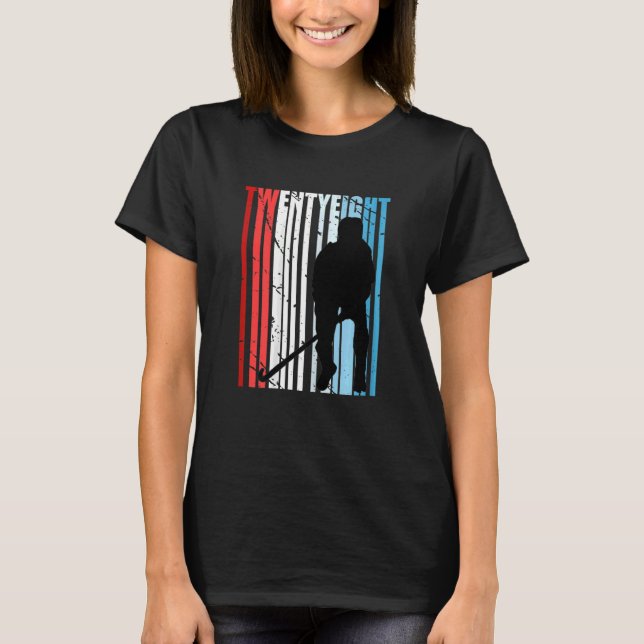 Camiseta Mulheres Jovens Jogadores de Hóquei no Campo 10º A (Frente)