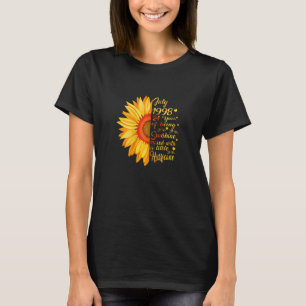 Camiseta Mulheres Julhas Meninas 1998 Aniversário De 24 Ano