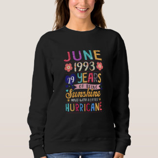 Camiseta Mulheres Junho De 1993 29 Anos De Incrível Floral