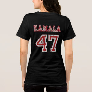 Camiseta Mulheres Kamala Harris para Presidente Harris 47 