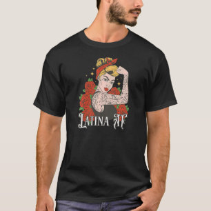 Camiseta Mulheres Latina AF para o Orgulho Latinas