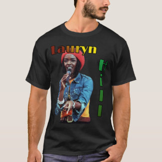 Camiseta Mulheres Lauryn Excelente Hil Rapper Dão Presentes