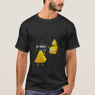Camiseta Mulheres Legal Fotografia Homens Mulheres Queijo F