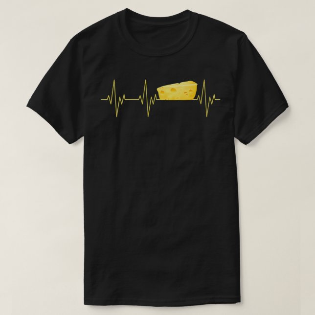 Camiseta Mulheres Legal Queijo Pulsação Funerária Família C (Frente do Design)