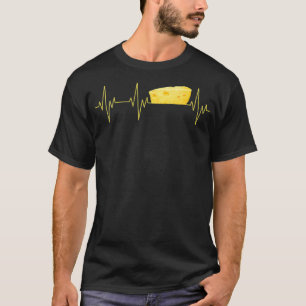 Camiseta Mulheres Legal Queijo Pulsação Funerária Família C