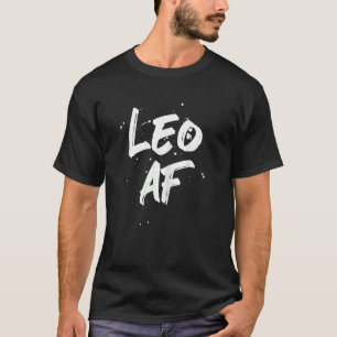 Camiseta Mulheres Leo Af Zodiac Sinal Horoscópio Aniversári