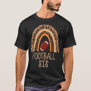 Camiseta Mulheres Leopard Rainbow Futebol Sis