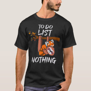 Camiseta Mulheres Leves Crianças Lover Dom Panda Vermelha1