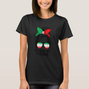 Camiseta Mulheres Liberdade Liberdade Irã Mensagem Irmão Ir