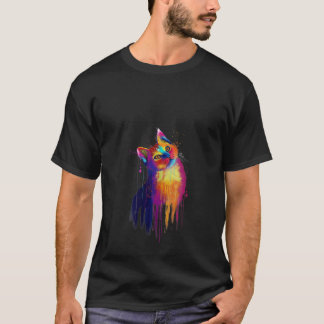Camiseta Mulheres Lindas E Curiosas Pinturas Por Aquarela