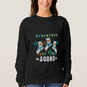 Camiseta Mulheres Llamakkah Esquadrão Encantado Hanukkah Ll