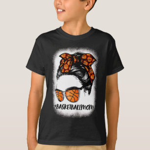 Camiseta Mulheres loiras desbotadas mãe de baseball coque d