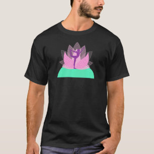 Camiseta Mulheres Lotus Yoga Branco 1