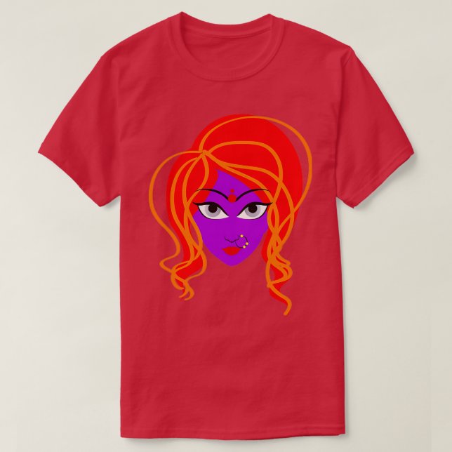 Camiseta Mulheres loucas (Frente do Design)