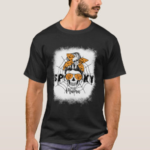 Camiseta Mulheres Loucas Mama Halloween Caveira Mágica Brux