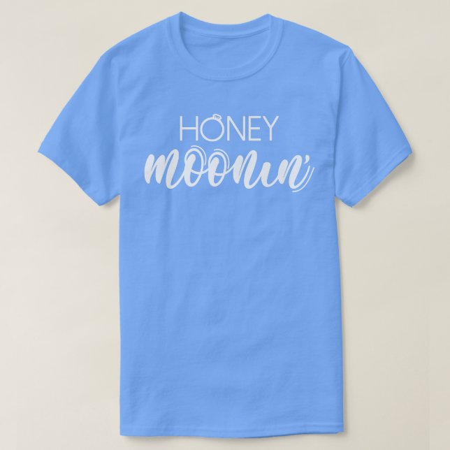 Camiseta Mulheres Lua de Mel Férias da Noiva (Frente do Design)