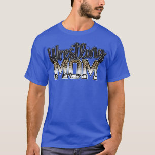 Camiseta Mulheres Lutas Mãe Luta Engraçada Leopardo Present