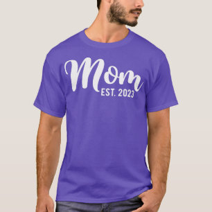 Camiseta Mulheres Mãe 2023 Anúncio De Gravidez Mãe A Ser