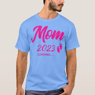 Camiseta Mulheres Mãe 2023 Carregando Gravidez Fusão de Anú
