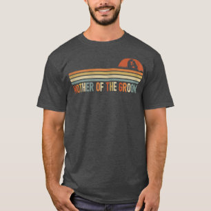 Camiseta Mulheres Mãe Bonita Mãe da Noiva do Casamento de N