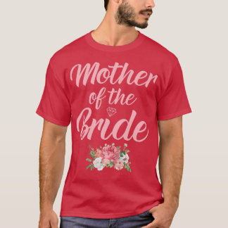 Camiseta Mulheres Mãe da Noiva Mãe do Br