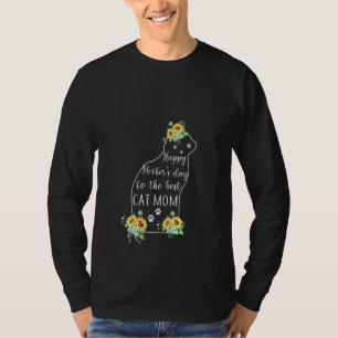 Camiseta Mulheres Mãe Feliz Dia de as mães Para O Melhor Ga