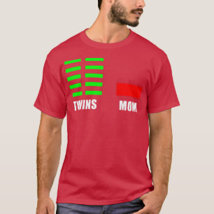 Camiseta Mulheres Mãe Gêmeas Gravidez Sexo Anúncio Mat