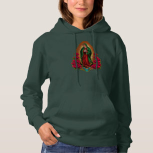 Camiseta Mulheres Mãe Madre Virgen de Guadalupe Virgin