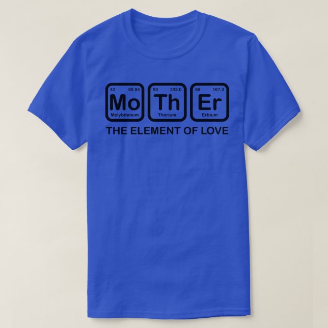 Camiseta Mulheres Mãe O Elemento Do Amor Mãe Cien (Frente do Design)