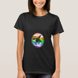 Camiseta Mulheres Mães Ativistas do Rainbow Orca Killer Ear