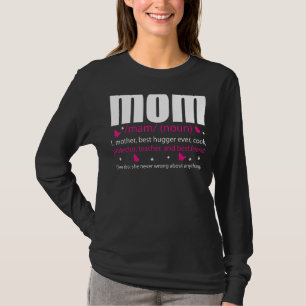 Camiseta Mulheres Mães Mamãe Engraçada Engraçada Melhor Vid