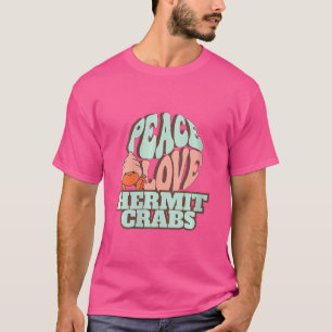 Camiseta MULHERES Magrinha-caranguejo Oceano Pet Hermit C