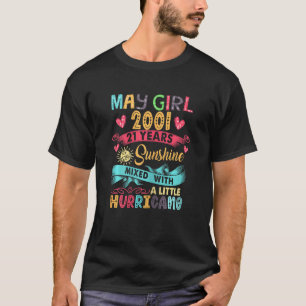 Camiseta Mulheres Maiam Rapariga 2001 21 anos 21 anos