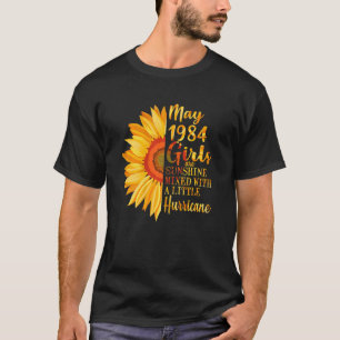Camiseta Mulheres Maiores Meninas 1984 38º Aniversário 38 A