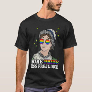 Camiseta Mulheres Mais Orgulho Menos Preconceito Gay LGBT E