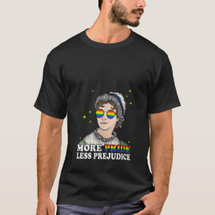 Camiseta Mulheres Mais Orgulho Menos Preconceito Gay LGBT E
