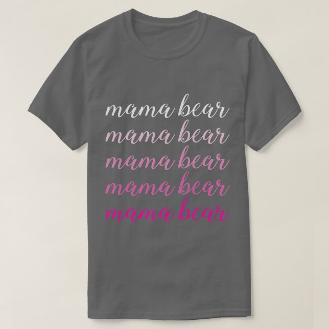 Camiseta Mulheres Mama Bear (9) (Frente do Design)