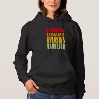 Camiseta Mulheres Mama Mamãe Mãe Bruh Gráfico Para A Mãe