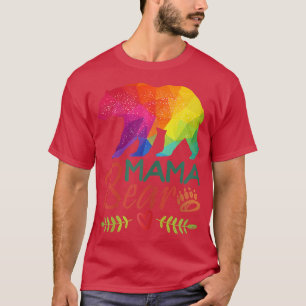 Camiseta Mulheres Mama Urso Perfeito Design para todos os e