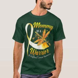Camiseta Mulheres Mamãe Mamãe De Um Cartaz De Infância Guer