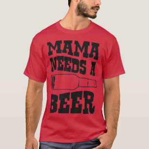 Camiseta Mulheres Mamãe Precisa De Um Ícone De Bateria Baix