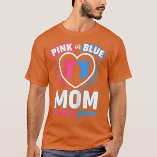 Camiseta Mulheres Mamãe Te Ama Querida Sexo Festa Reveal Be