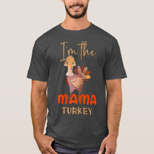 Camiseta Mulheres Mamãe Turca Correspondendo Grupo Familiar