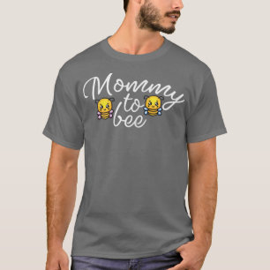 Camiseta Mulheres Mamães De Gravidez Anunciam Sexo