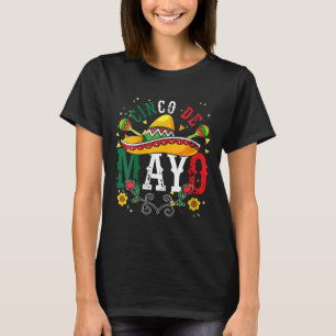 Camiseta Mulheres Maracas Mexicanas Fiesta Partido do Méxic