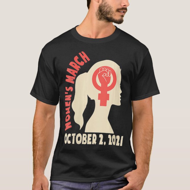 Camiseta Mulheres Marchem 2021 Tshirts 2 outubro Reprodução (Frente)