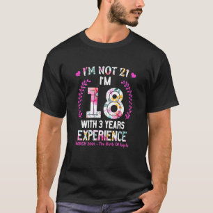 Camiseta Mulheres Marchem Meninas 2001 21 Aniversário 21 An